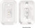 Rv Designer - Wallplateswitch White Single 3 - S653