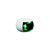 Hella - Hella 980520211 NaviLED Starboard (Green) Side Light Only, White w/Green Lens, 1 ea. - 980520211