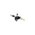 Solas Propeller - Solas 9512-150-15 Rubex Aluminum Interchangeable Hub 3-Blade Propeller, LH, 15 x 15 - 9512-150-15