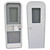 Ap Products 015-206319 Rv Radius Entrance Door - 24" X 72", Polar White - 015-206319