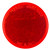 Grote 40052-5 Round Stick-on Reflector - 3", Red (retail Packaging) - 40052-5