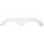 Icon 12700 Tandem Axle Fender Skirt Fs2700 For Pilgrim - Polar White - 12700