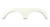 Icon 01750 Tandem Axle Fender Skirt Fs1750 For Mark Twain - Colonial White - 1750