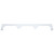 Icon 01755 Triple Axle Fender Skirt Fs1755 For Teton Homes - Polar White - 1755