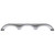 Icon 14517 Triple Axle Fender Skirt Fs4517 For Evergreen - Metallic Silver - 14517