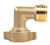 Makerz 276 Brass Hose Elbow - 90â° - 276