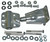Sea Star Solutions - Stainless Clamp Block Kit (sa27149p) - SA27149P