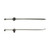 Grote 83-6046 Nylon Cable Ties - Fir Tree Assembly, 8" Length - 83-6046
