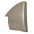 Icon 12184 Corner Cap For Forest River - Rh Rear, Silver Metallic - 12184
