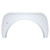 Icon 00406 Single Axle Fender Skirt Fs380 - Polar White - 406