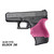 Hogue HandAll Beavertail Grip Sleeve Glock 42 43 Pink - 18207 Hogue HandAll Beavertail Grip Sleeve Glock 42 43 Pink - 18207
