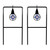 Crosman Dual Target Pack All Metal Spinning Targets (2-Pack) - CS2LT