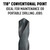 DRILL AMERICA 33/64" Reduced Shank HSS Drill Bit - 1/2" Shank - DWDRSD3364 DRILL AMERICA 33/64" Reduced Shank HSS Drill Bit - 1/2" Shank - DWDRSD3364