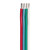 Ancor Flat Ribbon Bonded RGB Cable 16/4 AWG - Red, Light Blue, Green  White - 1000' - 160199