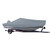 Carver Sun-DURA Styled-to-Fit Boat Cover f/17.5' V-Hull Center Console Fishing Boat - Grey - 70017S-11