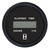Faria Euro Black 2" Digital Hourmeter Gauge - 12835