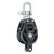 Harken 60mm Double Aluminum Element Block w/Swivel  Becket - 6270