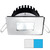 i2Systems Apeiron PRO A506 6W Spring Mount Light - Square/Square - Cool White  Blue - Polished Chrome Finish - A506-14AAG-E