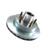 Load Rite Rotor Complete Kit Vented 9.75" Integral, No Grease 5 Stud Dacromet Finish Knott - 4265.47K