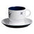 Marine Business Melamine Tea Cup  Plate Breakfast Set - NORTHWIND - Set of 6 - 15005C