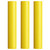 Pacer Battery Cable Heat Shrink Tubing - 1" x 12" - Yellow (3-Pieces) - BEHS1-12YL-3