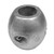 Performance Metals 1-1/8" Streamlined Shaft Anode - Aluminum - C1125A