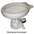 Raritan Sea Era Toilet - Household Style - Remote Intake Pump - Straight  90 Degree Discharge - Smart Toilet Control - 12v - 162HR012