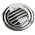 Sea-Dog Stainless Steel Round Louvered Vent - 5" - 331425-1
