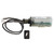 TALOS Remote Housing Lightning Detection System w/3' Cable - Black Rectangular Indicator w/Translucent Housing - SFD1000R-T1-BR-BL-3FT