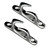 Whitecap Skene Bow Chock 4-1/2" Pair - Chrome Plated Brass - S-0981C