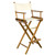 Whitecap Captain's Chair w/Natural Seat Covers - Teak - 60048