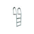 Dock Edge DE2073F Eco Fixed Dock Ladder, Weld Free Aluminum - DE2073F