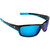 Seachoice 98803 "Voyager" Polarized Sunglasses, Frame: Shiny Black, Lens: Blue Mirror - YP120683000000