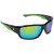 Seachoice 98823 "Neptune" Polarized Sunglasses, Frame: Shiny Black, Lens: Green Mirror - A181133000000