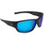Seachoice 98825 "Lagoon" Polarized Sunglasses, Frame: Matte Black, Lens: Green Mirror - YPA81133005000