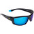 Seachoice 98831 "Cascades" Polarized Sunglasses, Frame: Shiny Black, Lens: Blue Mirror - YP121032000000