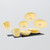 Silwey Magnetic - Tableware Set Dolomit Yellow + Meta - SYBR-KGS-11-Y