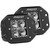 RIGID Industries D-Series PRO Flood Flush Mount Black Light - Pair - 212113