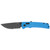 Sog Flash At Partially Serrated 3.45" Folding Pocket Knife (civic Cyan) - 11-18-04-41