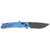 Sog Flash At Partially Serrated 3.45" Folding Pocket Knife (civic Cyan) - 11-18-04-41