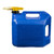 No-spill 5-gallon Kerosene Can Blue With Viewstripe Stripe - 1466