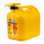 No-spill 5-gallon Diesel Can Yellow With Viewstripe Stripe - 1467