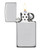 Zippo Windproof Lighter Slim Case High Polish Sterling Silver - 1500