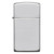 Zippo Windproof Lighter Slim Case High Polish Sterling Silver - 1500