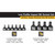 Titan Impact Grade Tamper Resistant Stubby Star Bit Socket Set (10 Piece Set) - 16143