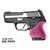 Hogue Handall Beavertail Grip Sleeve Glock 42 43 Pink - 18207