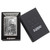 Zippo Windproof Lighter Timberwolves Emblem Brushed Chrome - 20855