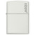 Zippo Windproof Lighter Classic White Matte Zippo Logo - 214ZL