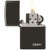 Zippo Windproof Lighter Ebony Finish W/zippo Logo - 24756ZL