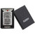Zippo Windproof Lighter Jim Beam Pewter Emblem High Polish Chrome - 250JB.928